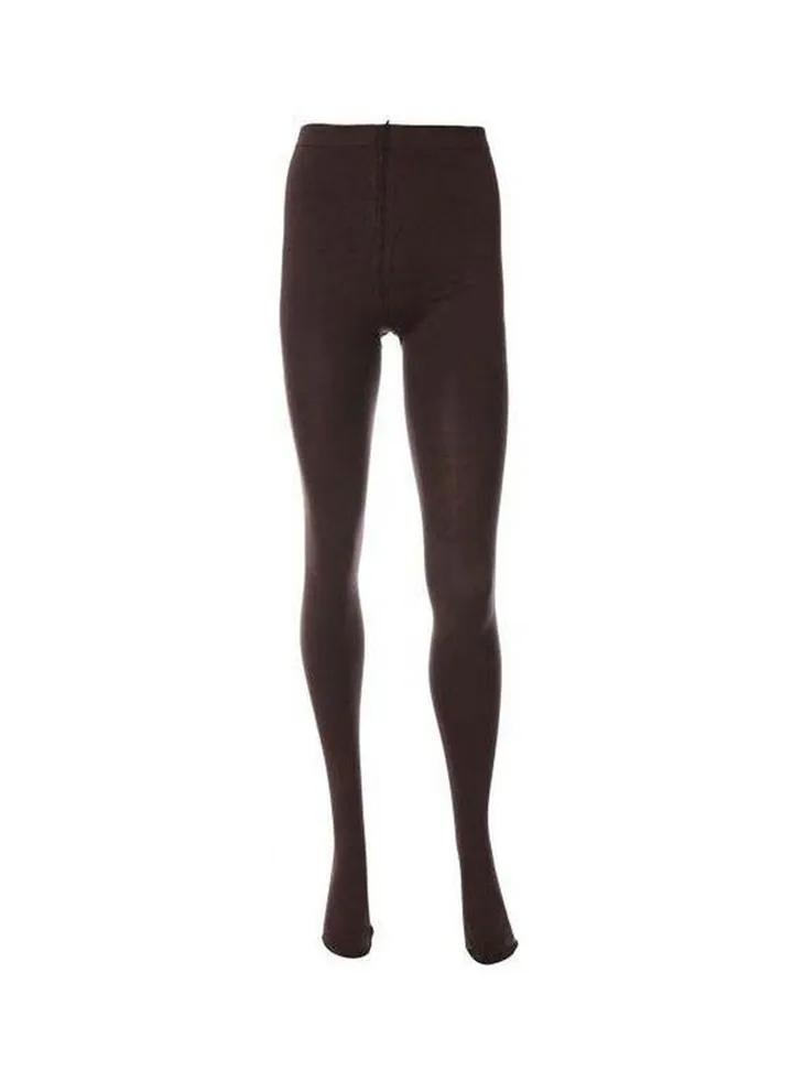 High Rise Tights Brown