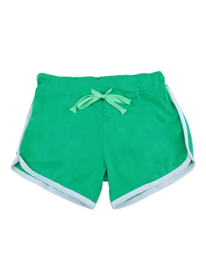 Mid-Rise Yoga Shorts Green