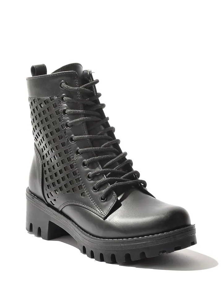 Half Boot Leather-Black