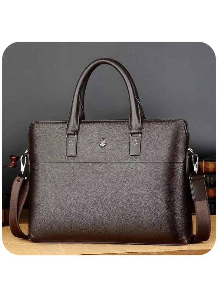 Luxurious genuine leather handbag