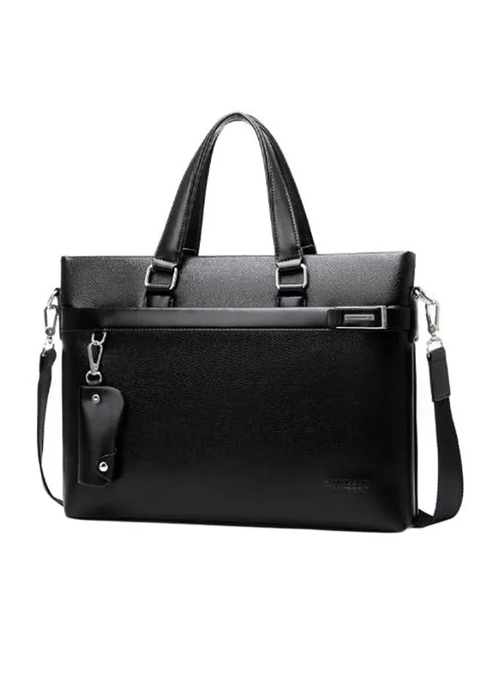 Leather Crossbody Bag Black