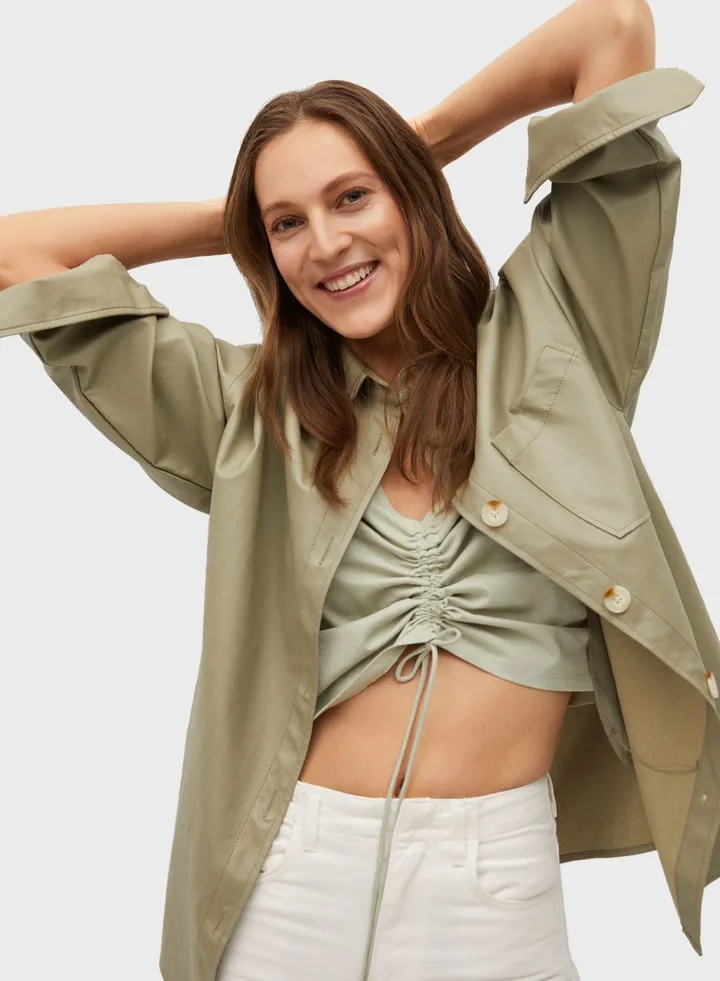 Rudged Crop Top