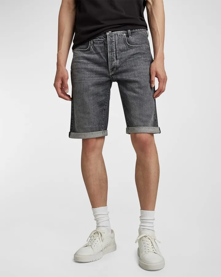 Men's D-Staq 3D Dyed Denim Shorts