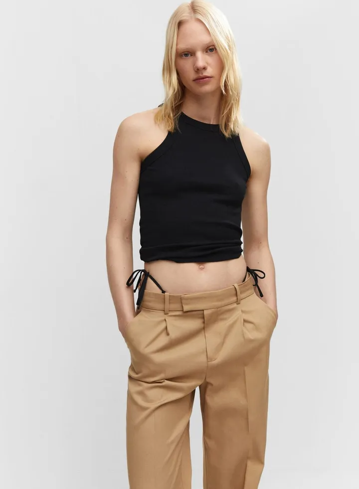 Ribbed Knitted Top