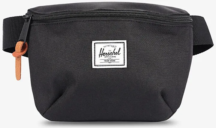 Black Fourteen Hip Pack Woven Belt bag