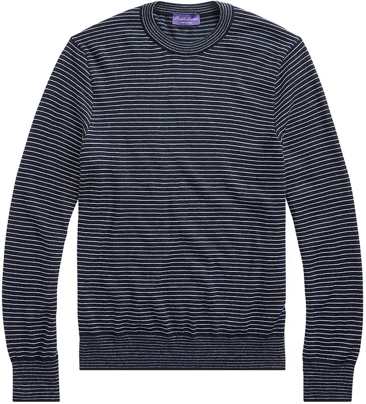 Purple Label Striped Cashmere Pullover