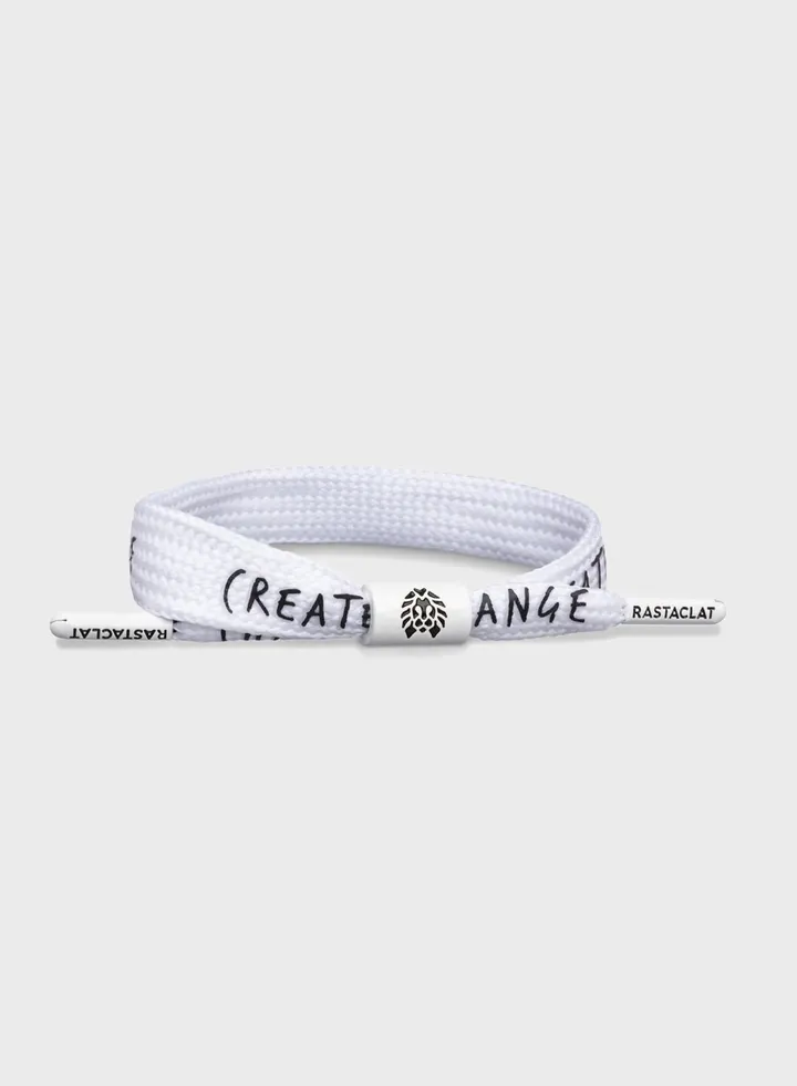 Create Change White Bracelet