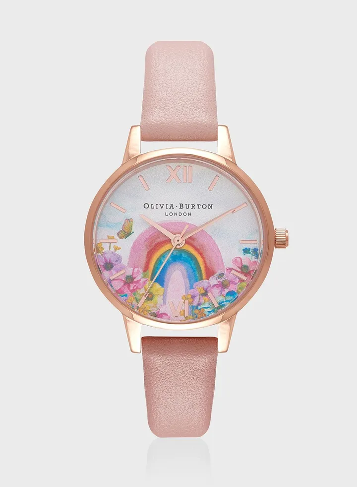 Nhs Rainbow Analog Watch