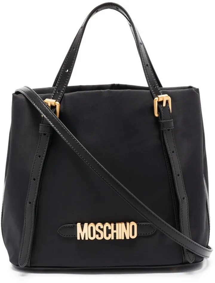 Logo-Plaque Tote Bag