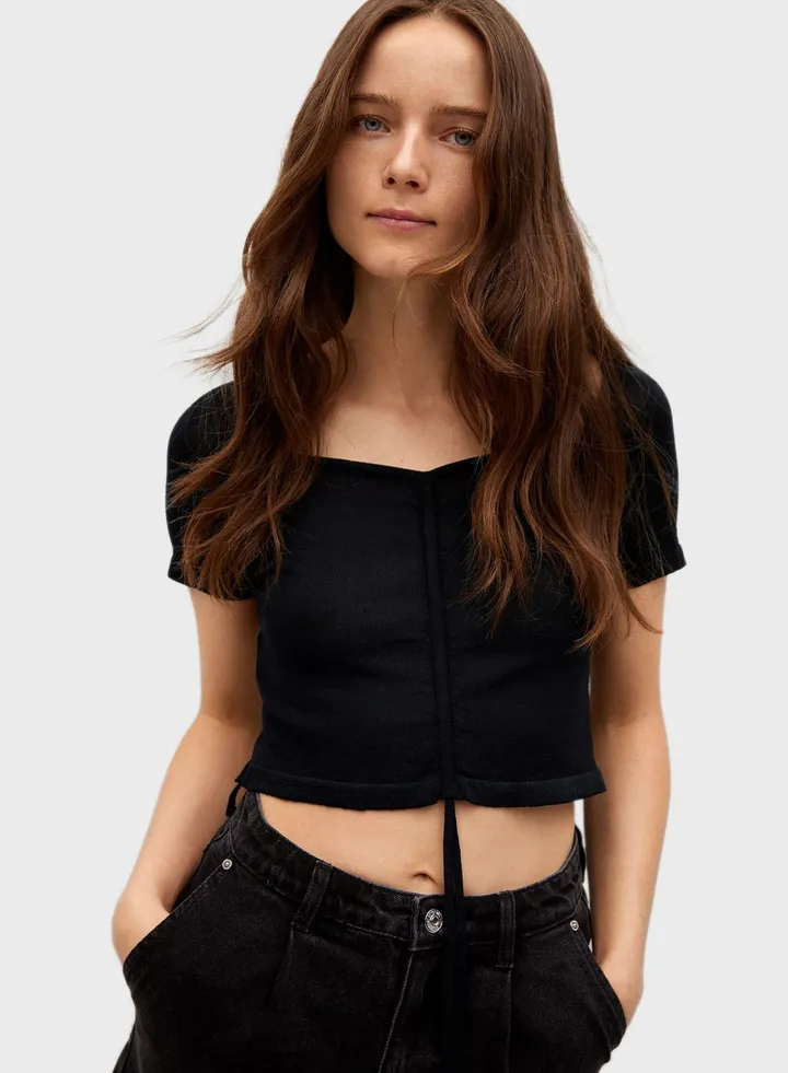 Rudged Crop Top