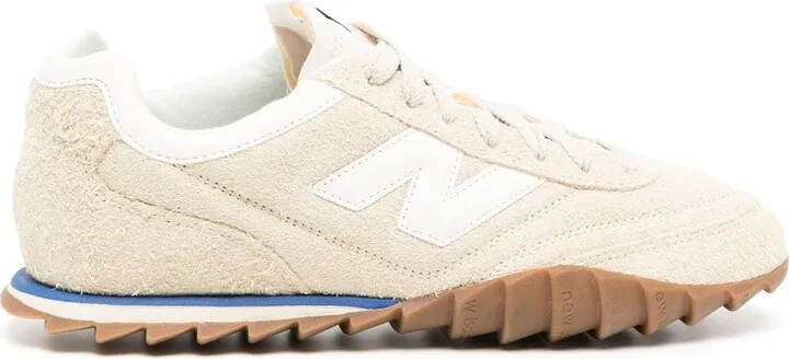 Logo Embroidered Low-Top Trainers