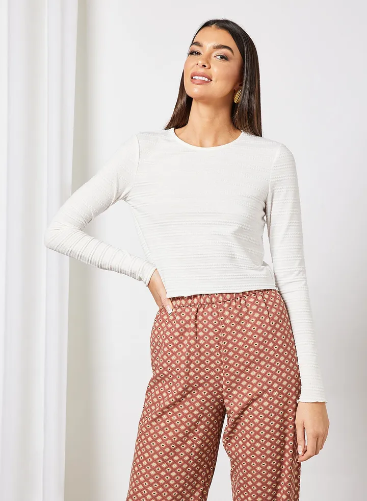 Ribbed Crop Top