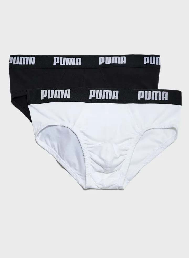 2 Pack Basic Briefs