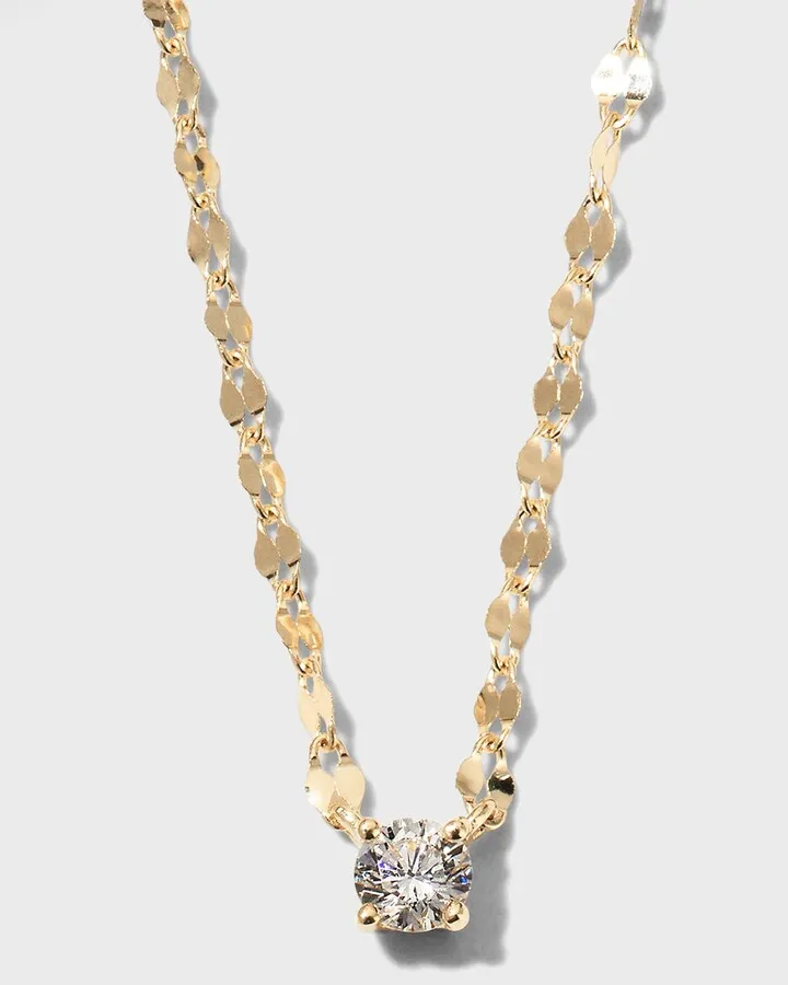 Yellow Gold Diamond Necklace