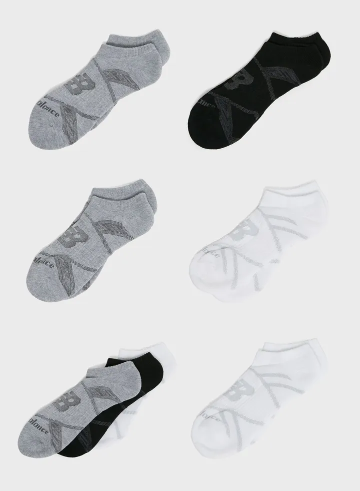 3 Pack No Show Cushion Socks
