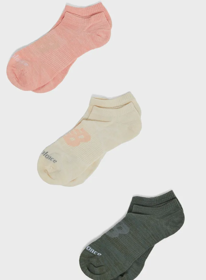3 Pack No Show Socks
