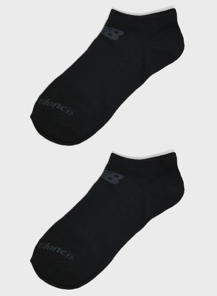 3 Pack No Show Knit Socks