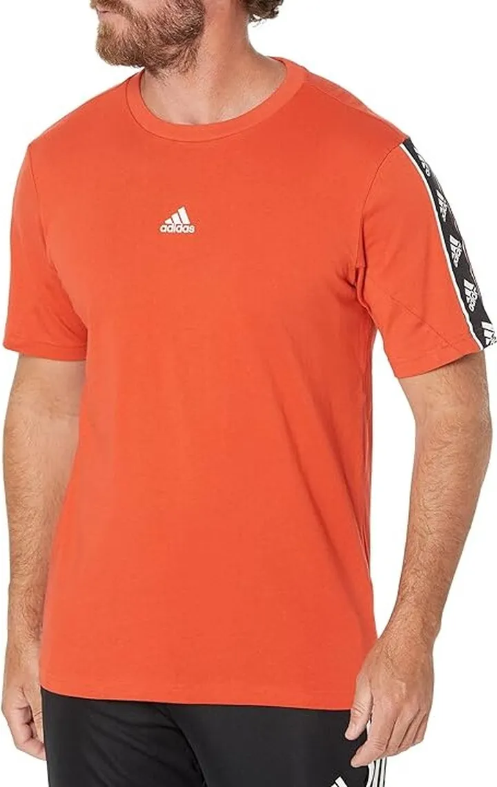 adidas Brandlove Tee (Preloved Red) Men's Clothing
