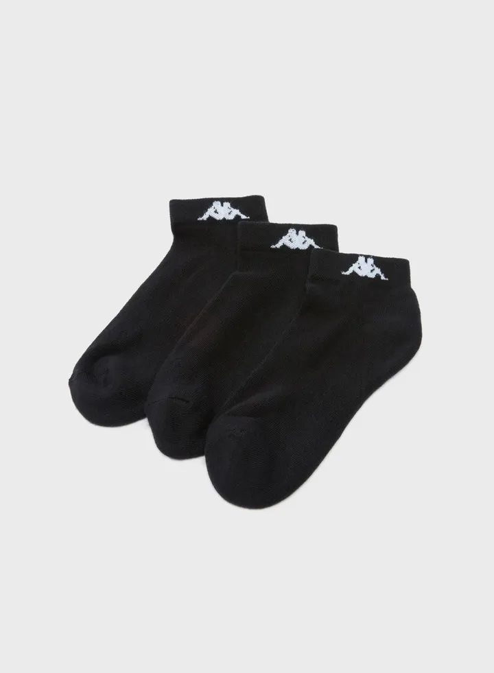 3 Pack Logo Crew Socks