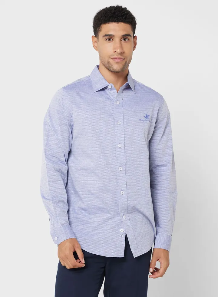 Logo Slim Fit Shirt