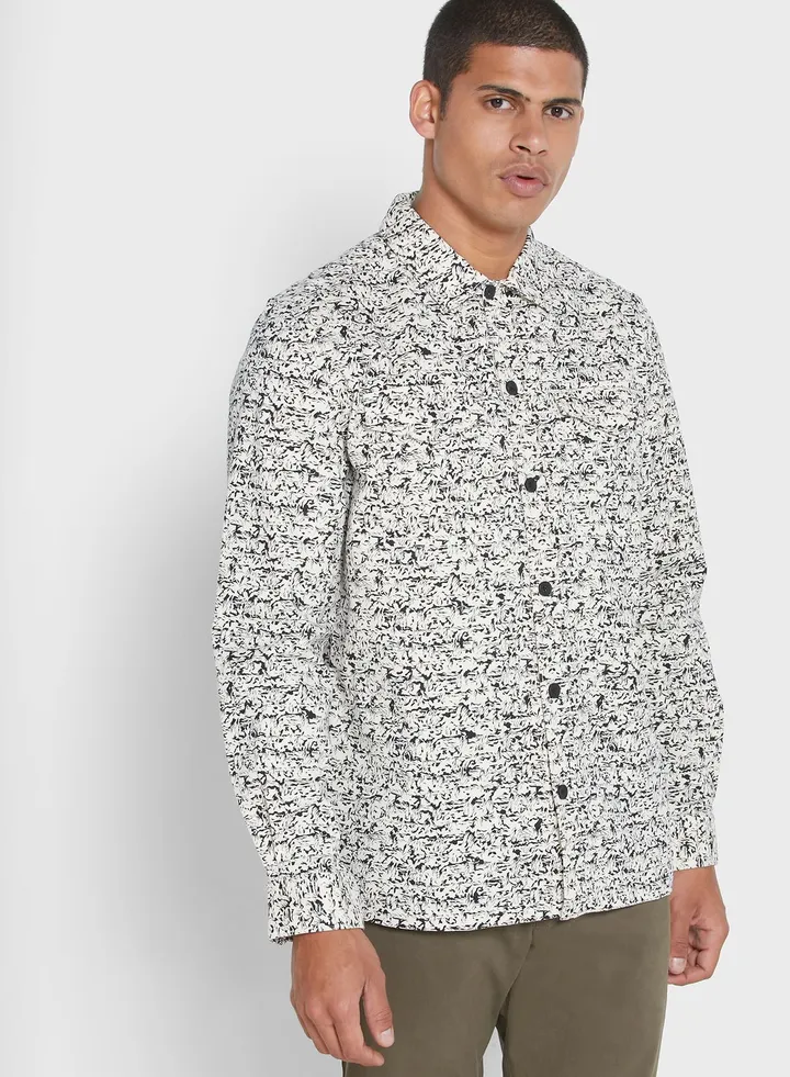 Puck Printed Relaxed Shirt