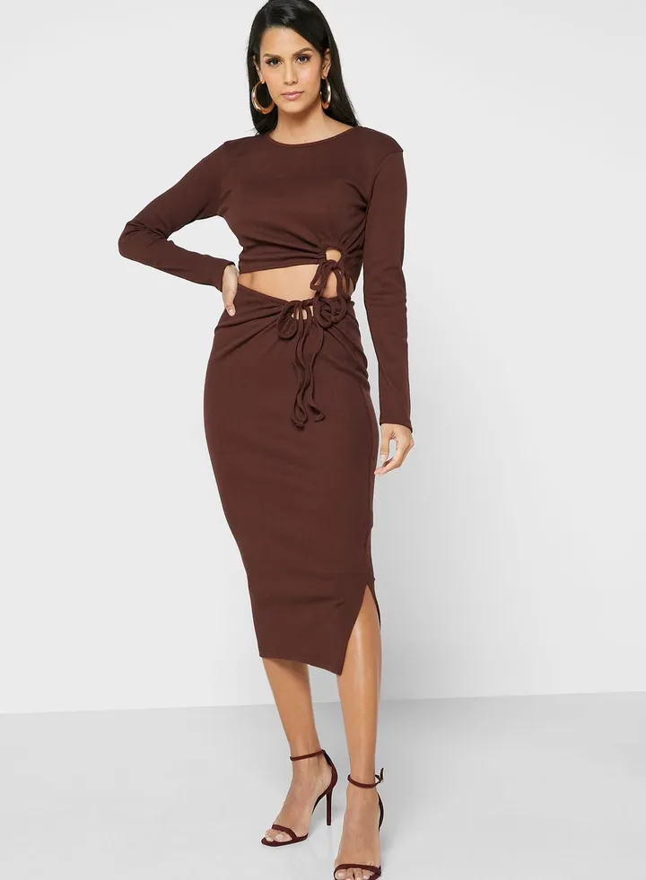 High Waist Bodycon Skirt