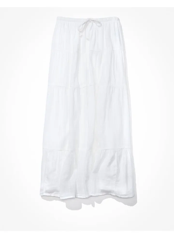 AE Tiered Midi Skirt