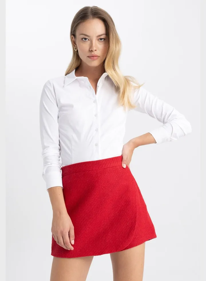 High Waist Skirt Short