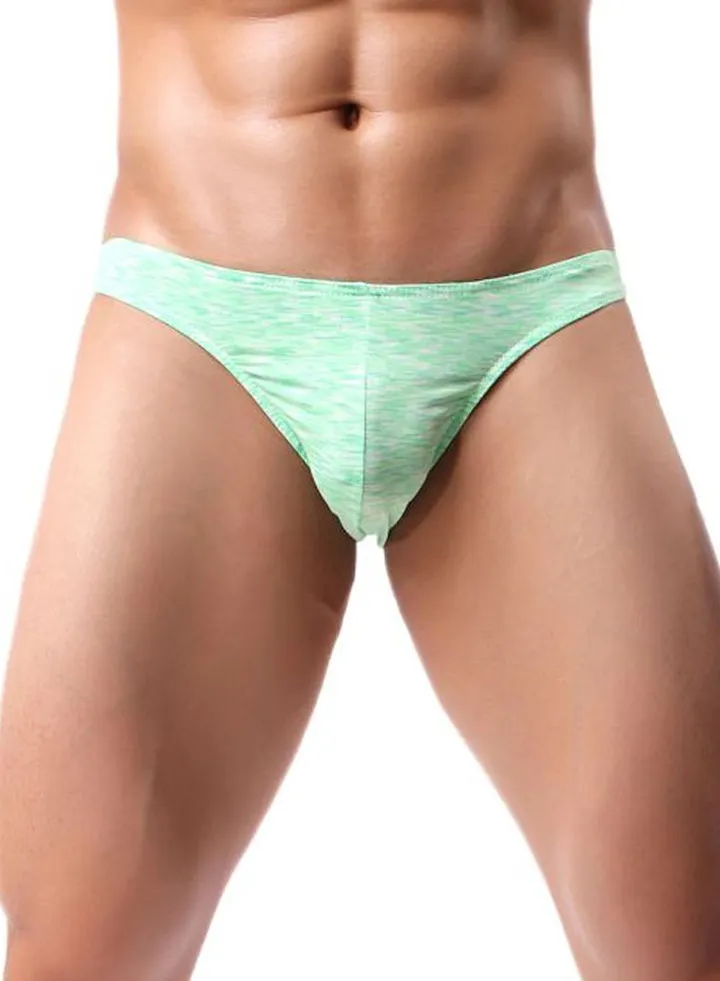 Low-Rise Elastic Briefs Green