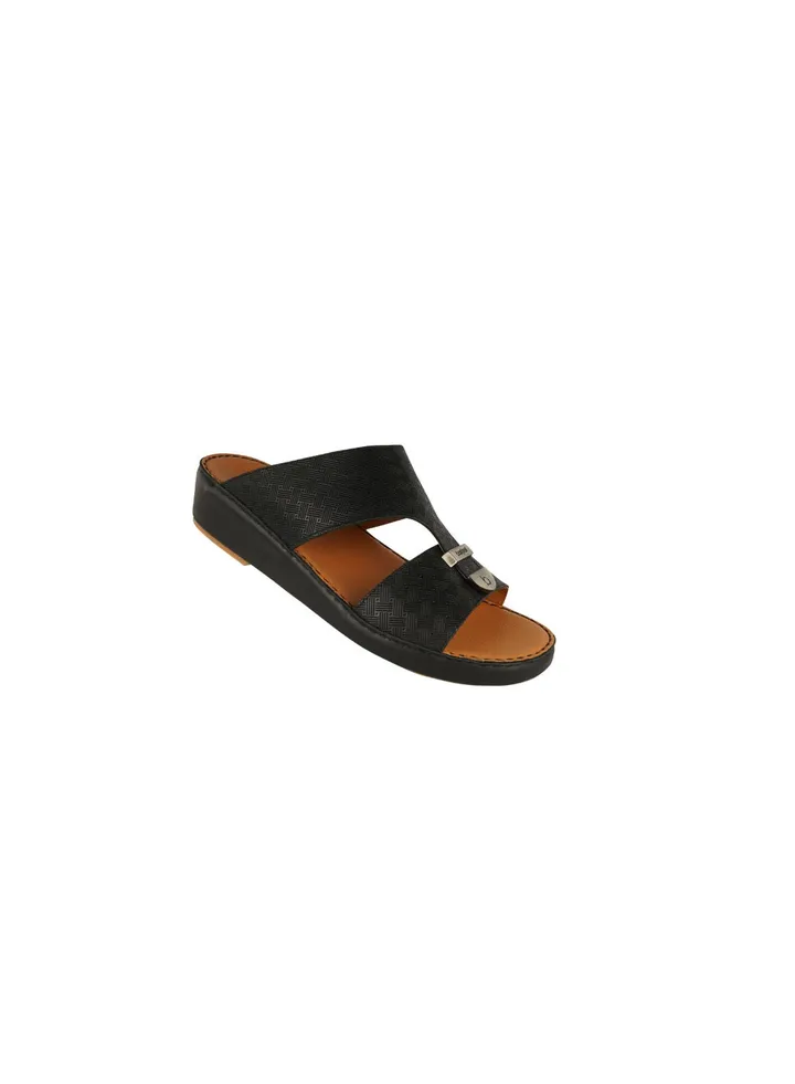 Barjeel Mens Arabic Sandals Black