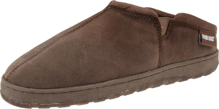 MUK LUKS mens Printed Berber Clog Slipper