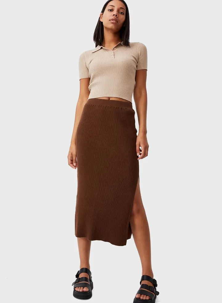 Stella Knit Midi Skirt