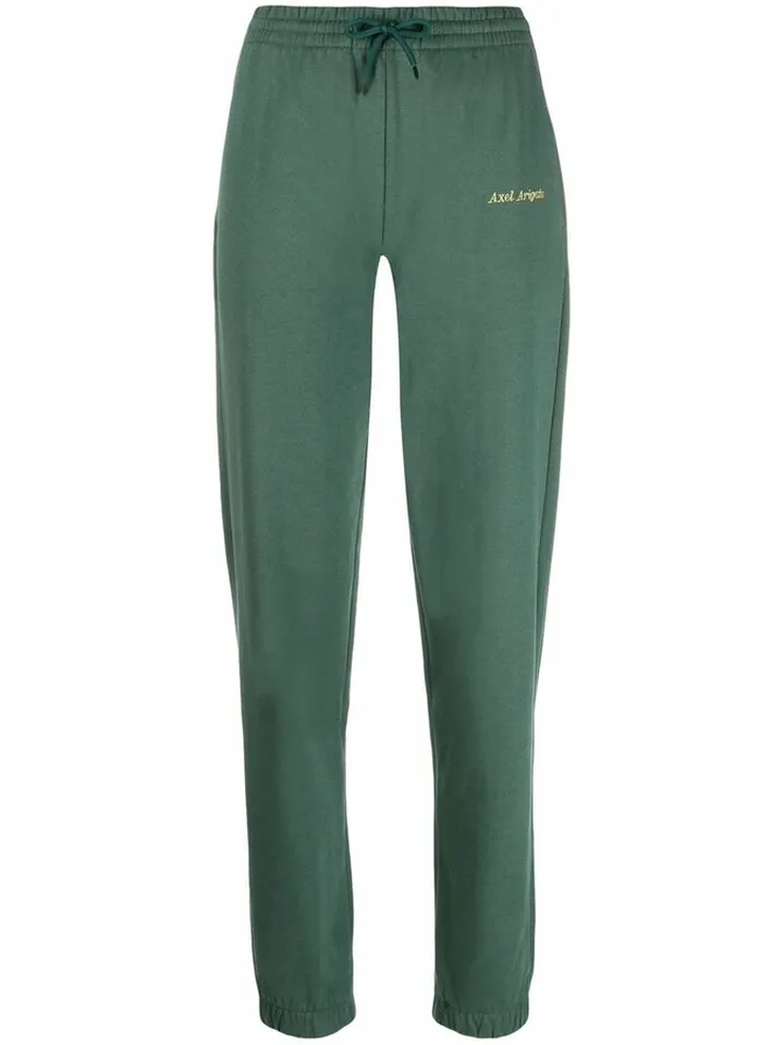 Embroidered-Logo Track Pants