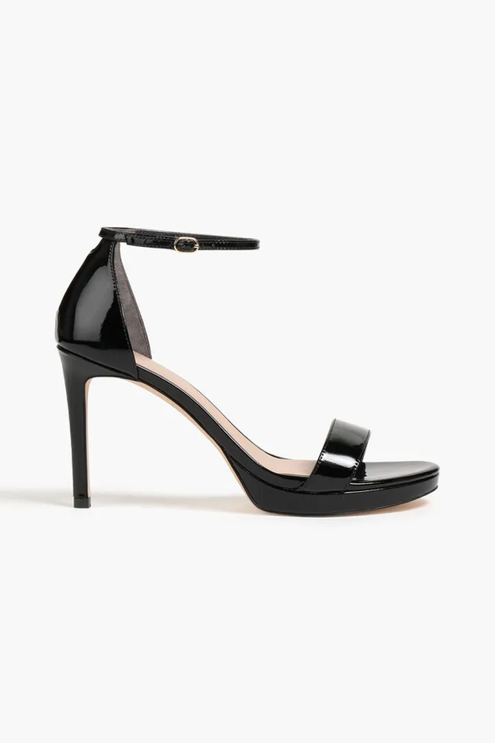 Kassidy patent-leather platform sandals