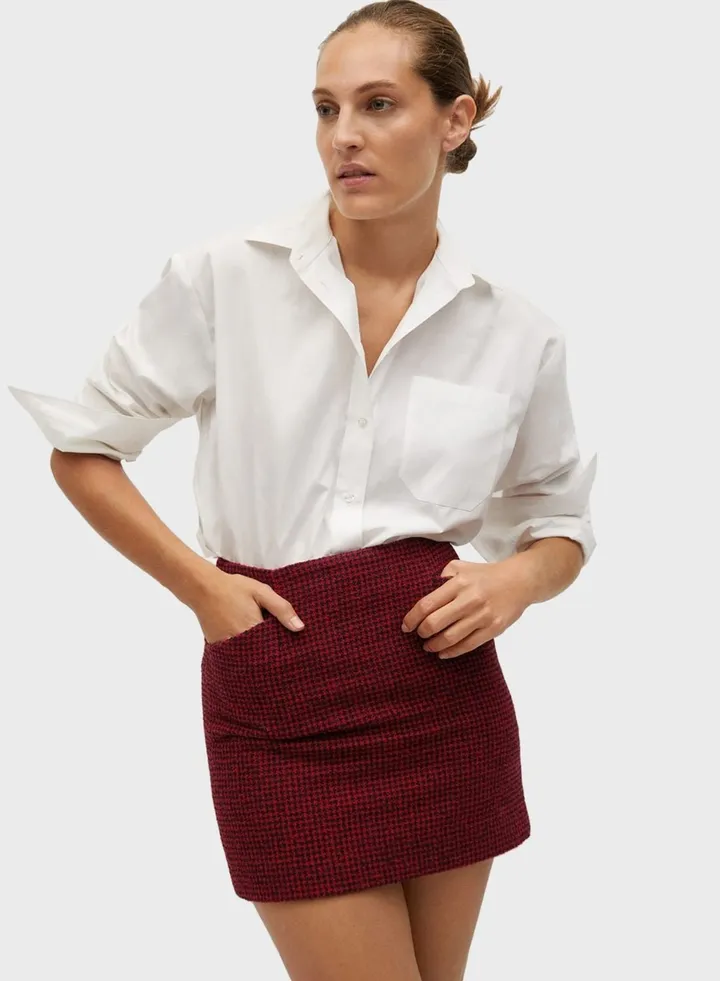 Knitted Mini Skirt