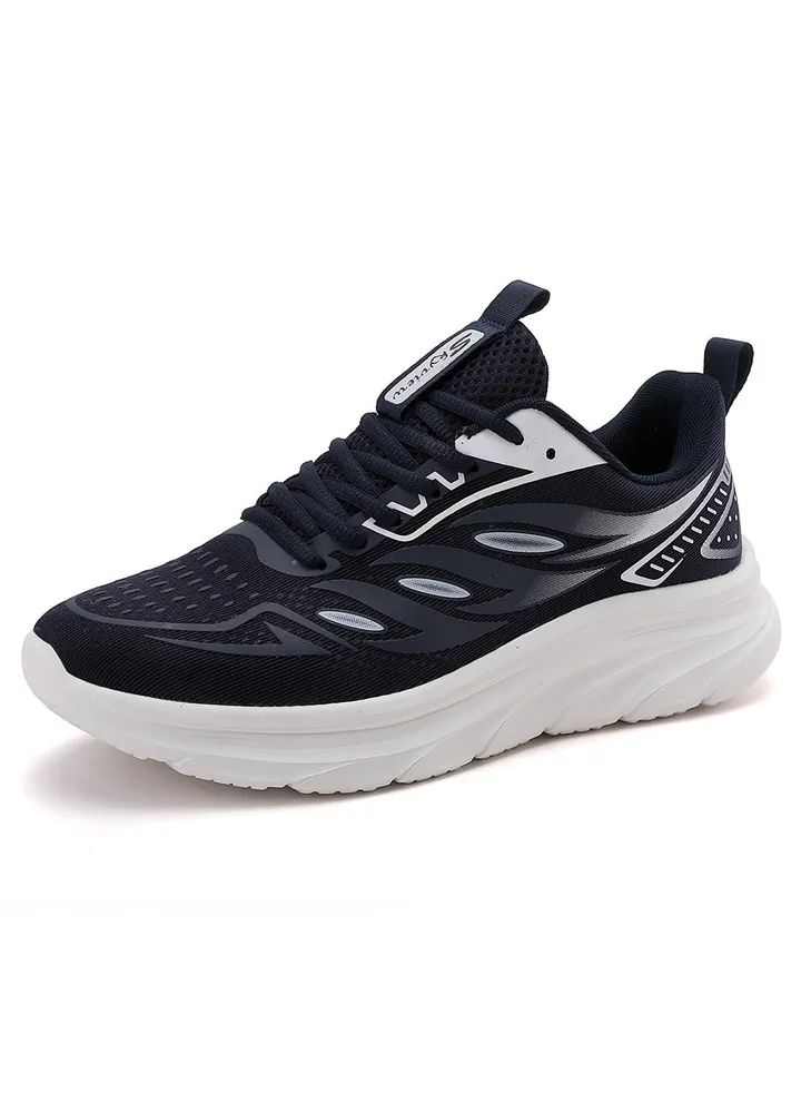 SKYVIEW Men Running Shoes Men Casual Breathable Walking Shoes Sport Athletic Sneakers Gym Tennis Slip On Comfortable Lightweight Shoes Navy