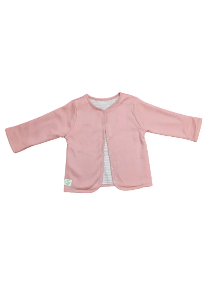Sheer Hugs Reversible Jacket for Girls, Pink, 62