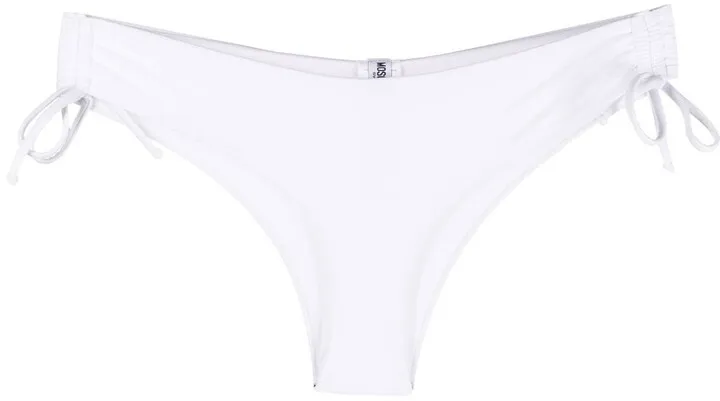 Ruched Drawstring-Detail Swim Briefs