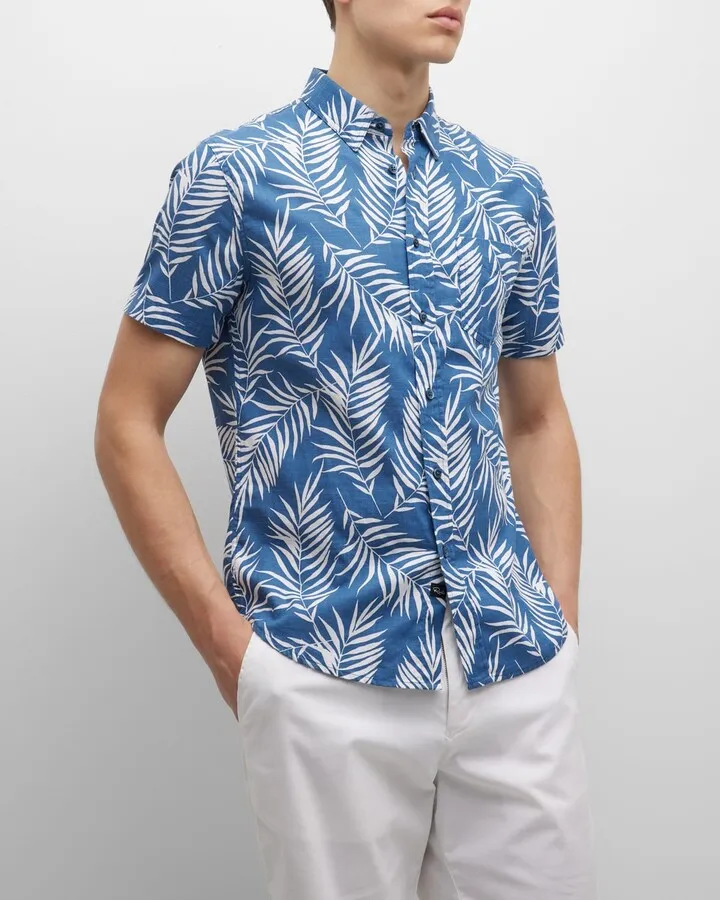 Men's Fairfax Printed Sport Shirt