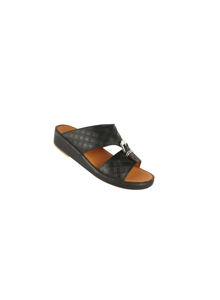 Barjeel Mens Arabic Sandals Black