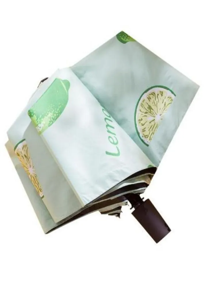 Lemon Fruit Automatic Super Sun Protection UV Protection Sun Umbrella Sun Umbrella Sun Umbrella