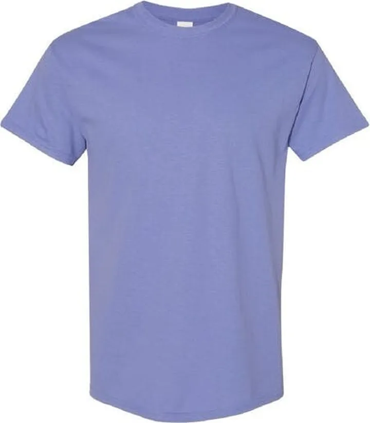 Gildan Gildan Mens Heavy Cotton Short Sleeve T-Shirt (Violet) - Purple