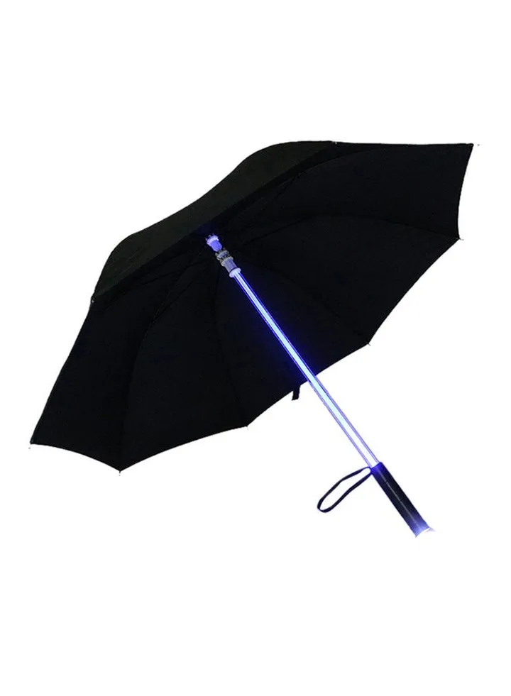 LED Flashlight Umbrella Black