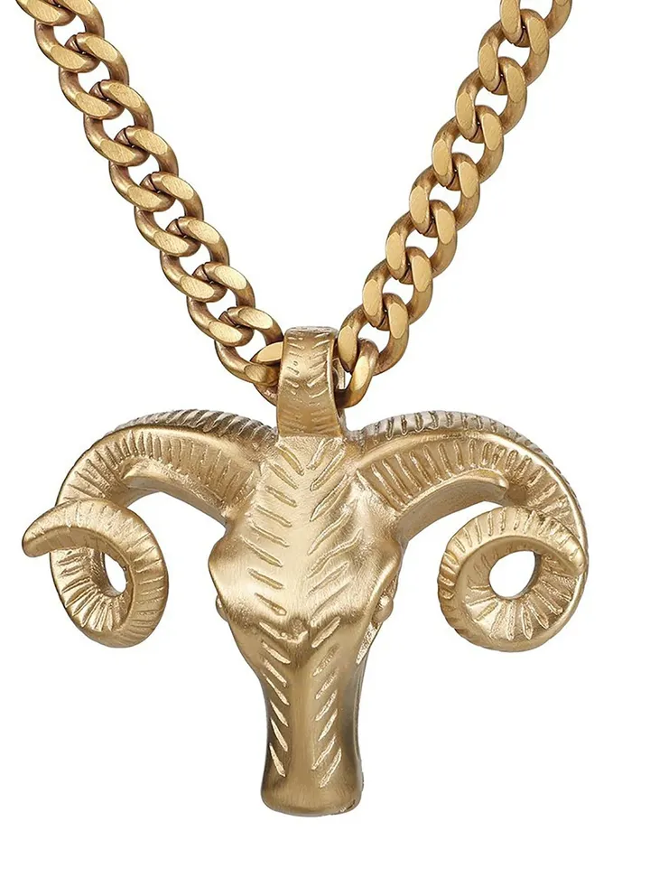 ZJPD023G ZINK Men's Necklace