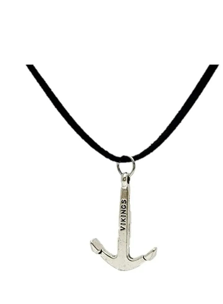 Leather Sea Flame Necklace