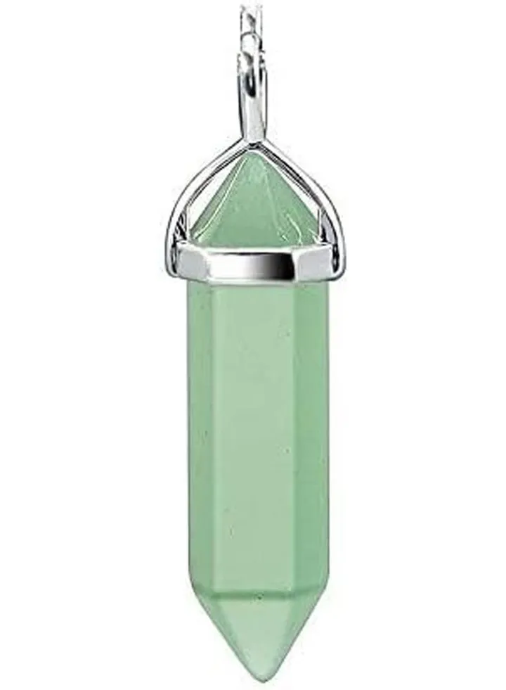 Hexagonal Obelisk Pointed Reiki Chakra Pendant Necklace