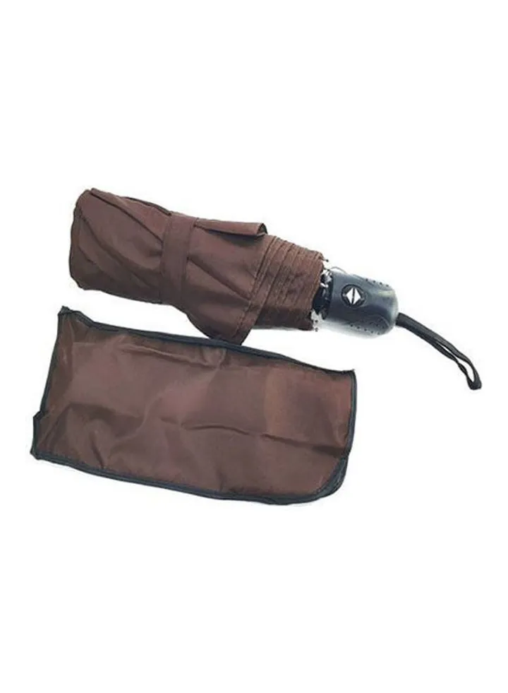 Umbrella To Protect From The Sun And Rain Small Brown