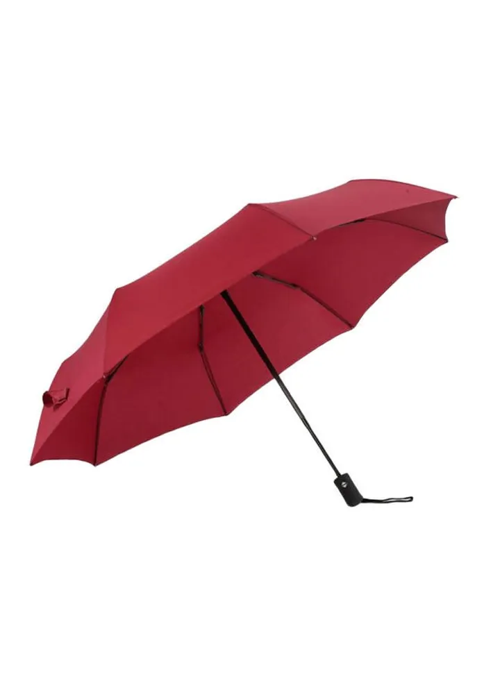 Automatic Tri-Fold Umbrella Red/Black