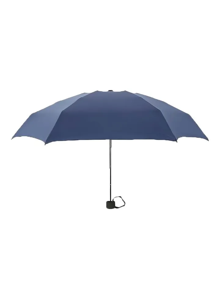 Anti-UV Folding Umbrella Blue/Silver