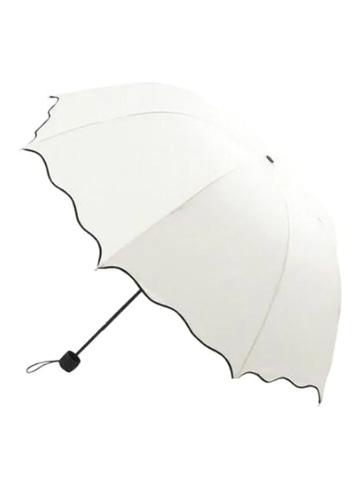Folding Umbrella White/Black